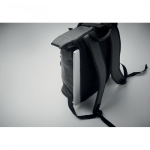 Rucsac rolltop pentru laptop PU - Img 6