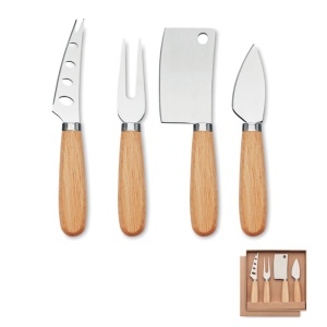 Set de 4 cuțite de brânză - Img 1