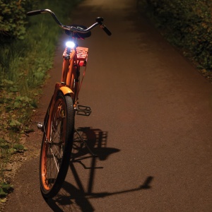 Set de lumini pentru biciclete reîncărcabile prin USB Lumino RCS din plastic reciclat - Img 12