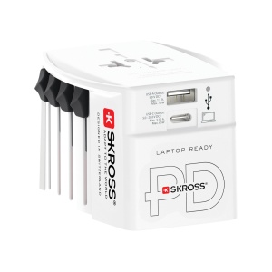 Adaptor SKROSS World Travel MUV 65W PD cu cablu USB C - Img 1