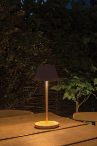 Lampă de masă din plastic reciclat Pure Glow RCS, reîncărcabilă prin usb - Img 9