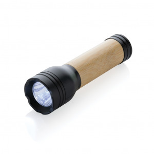 Lanterna Lucid 1W RCS din plastic reciclat și bambus - Img 2