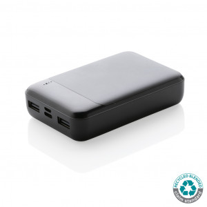 Powerbank standard RCS din plastic reciclat de 10.000 mAh - Img 1