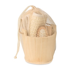 Set cadou pentru baie din lemn