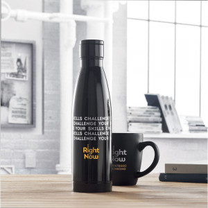 Sticlă cu termometru 500 ml - Img 2