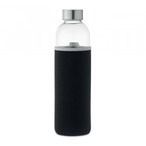 Sticlă din sticlă în husă 750ml - Img 3