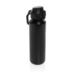 Sticlă sport Via RCS Re-steel, cu închidere securizată, 600ML - Img 2