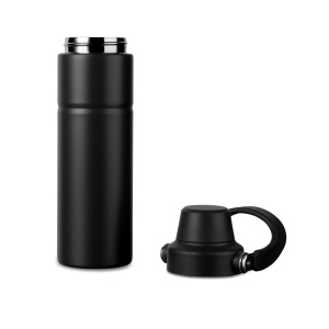 Sticlă VINGA Baltimore trek din oțel inoxidabil reciclat RCS, 600 ML - Img 6