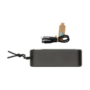 Boxă bass Swiss Peak din aluminiu reciclat, certificată RCS, cu putere de 10W. - Img 6