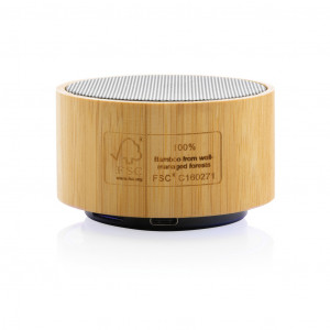 Boxă wireless RCS 3W din bambus - Img 4
