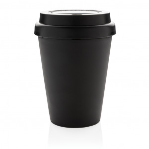 Cana de cafea reutilizabila cu perete dublu 300ml - Img 4