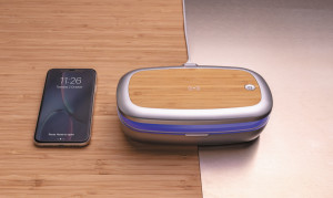 Cutie sterilizatoare Rena UV-C cu încărcător wireless de 5W - Img 12
