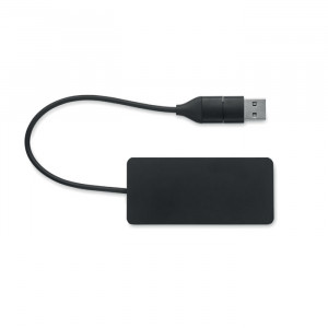 Hub USB cu 3 porturi + cablu 20 cm - Img 4