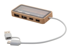 Hub USB transparent