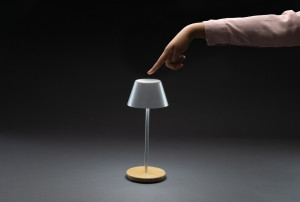 Lampă de masă din plastic reciclat Pure Glow RCS, reîncărcabilă prin usb - Img 10