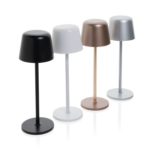 Lampă de masă reîncărcabilă prin USB din plastic reciclat Zenic RCS - Img 10