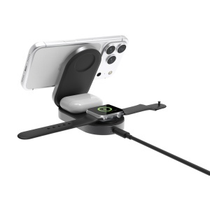 Quantum Ultra-Fast 3-in-1 – încărcător wireless pliabil 25W - Img 8