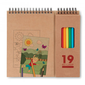 Set de desenat cu carnet - Img 5