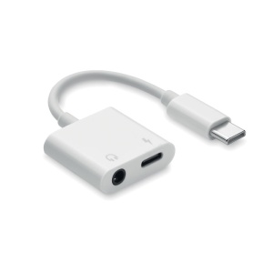 Splitter audio cu mufă ABS tip C - Img 1