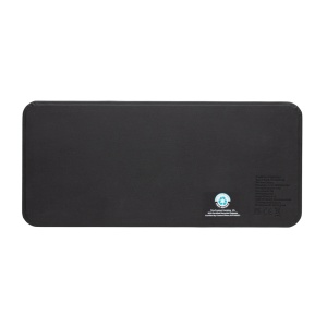 Tavă de birou Swiss Peak 3-în-1 cu încărcător wireless, realizată din PU reciclat RCS. - Img 6