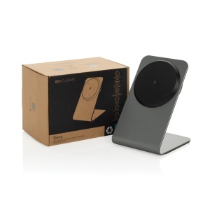 Terra – suport de telefon din aluminiu cu încărcare wireless magnetică 15W - Img 5