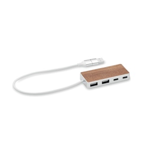 Hub USB 4 porturi 27,5 cm - Img 1