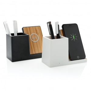 Încărcător wireless Ontario FSC® și RCS din plastic reciclat de 10 W - Img 10