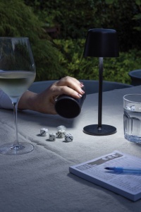 Lampă de masă reîncărcabilă prin USB din plastic reciclat Zenic RCS - Img 11