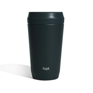 Pahar To Go din oțel reciclat Topl patentat 354ml