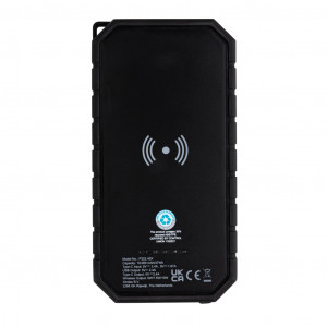 Powerbank solar din plastic reciclat RCS de 10.000 mAh - Img 6