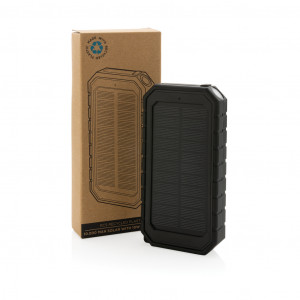 Powerbank solar din plastic reciclat RCS de 10.000 mAh - Img 10