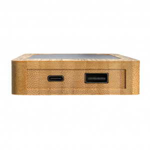Powerbank solar Sunwick de 10.000 mAh Bamboo - Img 7