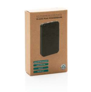 Powerbank standard RCS din plastic reciclat de 10.000 mAh - Img 13