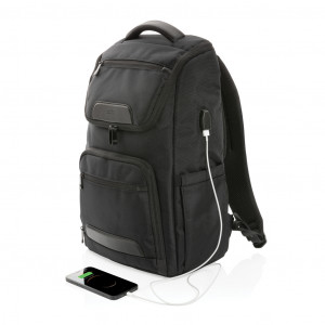 Rucsac pentru laptop Swiss Peak AWARE™ RPET Voyager de 15,6". - Img 9
