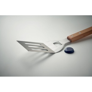 Spatulă BBQ din lemn de fag - Img 5