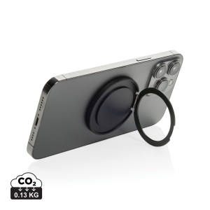 Suport magnetic Terra din plastic reciclat RCS pentru telefon, cu inel