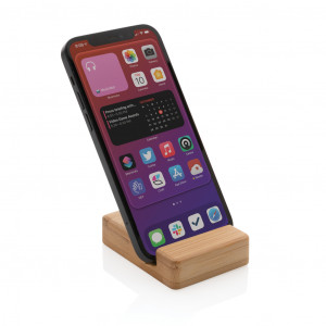 Suport pentru telefon din bambus - Img 2