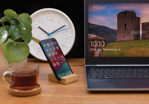 Suport pentru telefon din bambus - Img 7