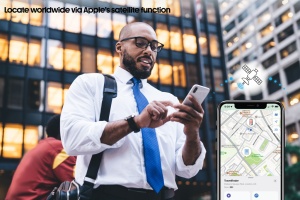 Trackmate suport pentru pașaport din poliester reciclat RCS cu localizare globală - Img 14