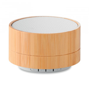 Boxă wireless din bambus 3W - Img 2