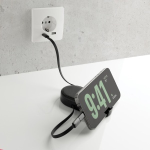 Chargevix RCS – Set multifuncțional de încărcare 60W din plastic reciclat (3 în 1) - Img 11