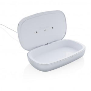 Cutie sterilizatoare Rena UV-C cu încărcător wireless de 5W - Img 3