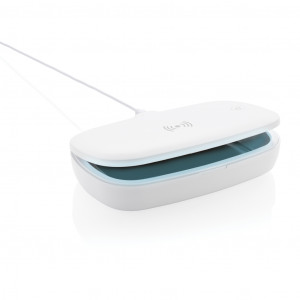 Cutie sterilizatoare UV-C cu încărcător wireless de 5W - Img 2
