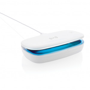 Cutie sterilizatoare UV-C cu încărcător wireless de 5W - Img 13
