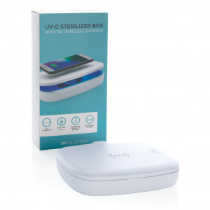 Cutie sterilizatoare UV-C cu încărcător wireless de 5W - Img 18
