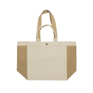 Geantă shopper multifuncțională BEAU AWARE™ din canvas reciclat, 400 g/m² - Img 3