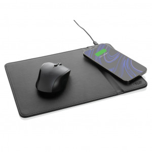 Mousepad cu încărcare wireless Swiss Peak RCS reciclat PU 10W - Img 2