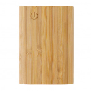 Powerbank de 5.000 mAh din bambus certificat FSC® - Img 4