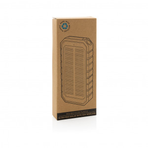 Powerbank solar din plastic reciclat RCS de 10.000 mAh - Img 11