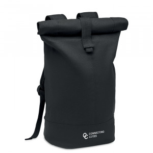 Rucsac "rolltop" din canvas